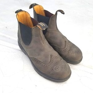 Blundstone 1472 Rustic Black Brogue Wingtip